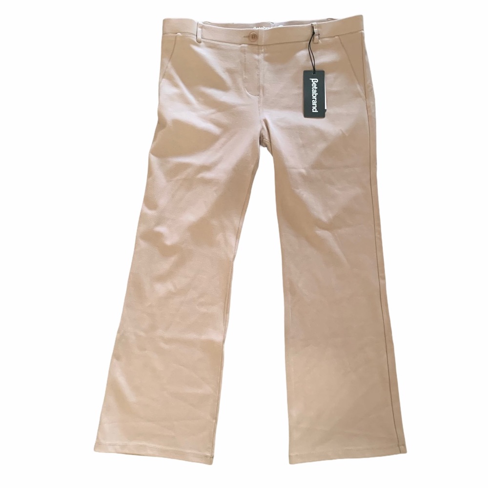 Betabrand yoga style work pants